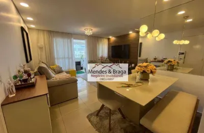 Apartamento com 3 dormitórios à venda, 95 m² por r$ 960.000,00 - vila augusta - guarulhos/sp
