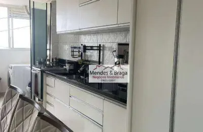 Apartamento com 2 dormitórios à venda, 53 m² por r$ 425.000,00 - vila paulista - guarulhos/sp