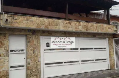 Sobrado com 3 dormitórios à venda, 263 m² por r$ 800.000,00 - vila galvão - guarulhos/sp