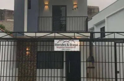 Sobrado com 3 dormitórios à venda, 102 m² por r$ 759.000,00 - jardim do triunfo - guarulhos/sp