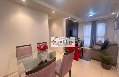 Apartamento com 2 dormitórios à venda, 54 m² por r$ 318.000,00 - jardim são judas tadeu - guarulhos/sp