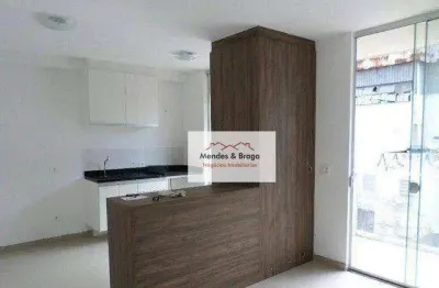 Studio com 1 dormitório à venda, 36 m² por r$ 320.900,00 - vila augusta - guarulhos/sp