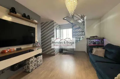 Cobertura à venda, 120 m² por r$ 900.000,00 - picanco - guarulhos/sp
