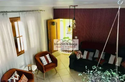 Sobrado à venda, 179 m² por r$ 860.000,00 - vila rosália - guarulhos/sp