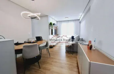 Apartamento à venda, 57 m² por r$ 439.000,00 - vila paulista - guarulhos/sp