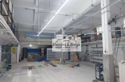 Galpão para alugar, 426 m² por r$ 27.275,00/mês - vila augusta - guarulhos/sp