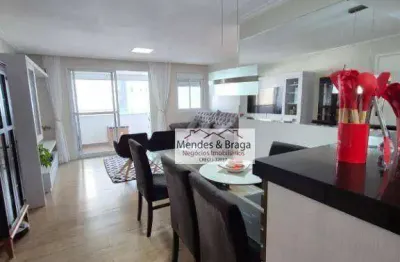 Apartamento com 3 dormitórios à venda, 95 m² por r$ 895.000,00 - vila augusta - guarulhos/sp