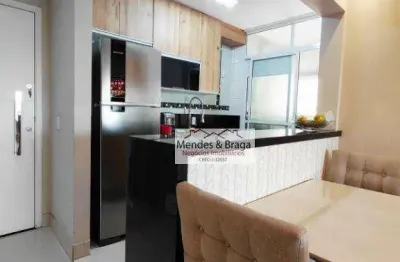 Apartamento com 3 dormitórios à venda, 75 m² por r$ 720.000,00 - vila augusta - guarulhos/sp