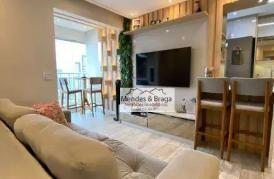 Apartamento com 2 dormitórios à venda, 64 m² por r$ 735.000,00 - vila augusta - guarulhos/sp