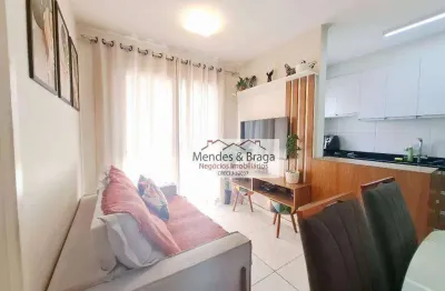 Apartamento com 2 dormitórios à venda, 43 m² por r$ 390.000,00 - vila augusta - guarulhos/sp