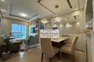 Apartamento com 3 dormitórios à venda, 81 m² por r$ 655.000,00 - jardim las vegas - guarulhos/sp