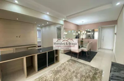 Apartamento com 3 dormitórios à venda, 75 m² por r$ 670.000,00 - vila augusta - guarulhos/sp