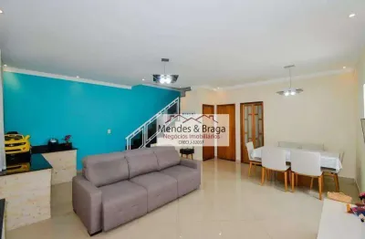 Sobrado com 3 dormitórios à venda, 180 m² por r$ 890.000,00 - vila augusta - guarulhos/sp