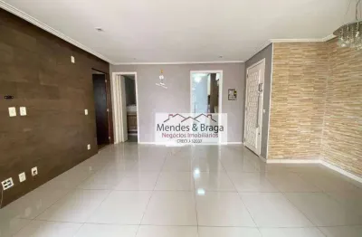 Apartamento com 3 dormitórios para alugar, 110 m² por r$ 6.803,17/mês - vila augusta - guarulhos/sp