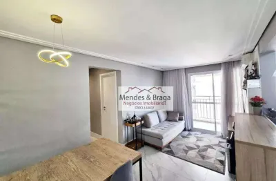 Apartamento com 2 dormitórios à venda, 64 m² por r$ 610.000,00 - vila augusta - guarulhos/sp