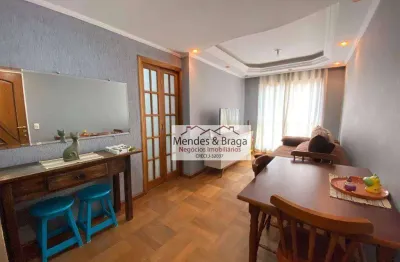 Apartamento com 2 dormitórios à venda, 54 m² por r$ 290.000,00 - vila galvão - guarulhos/sp