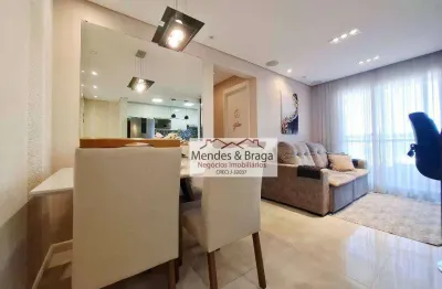Apartamento com 2 dormitórios à venda, 61 m² por r$ 560.000,00 - vila endres - guarulhos/sp