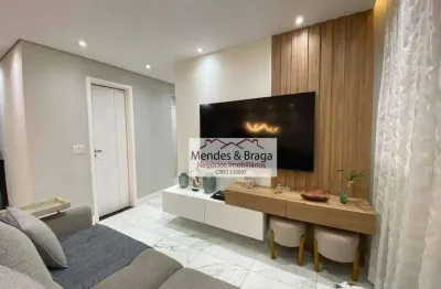 Apartamento com 3 dormitórios à venda, 95 m² por r$ 997.000,00 - vila augusta - guarulhos/sp