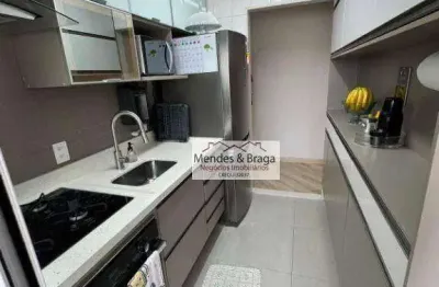 Apartamento com 3 dormitórios à venda, 75 m² por r$ 750.000,00 - vila augusta - guarulhos/sp