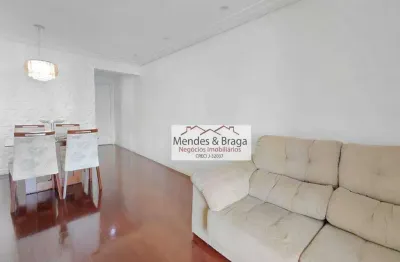 Apartamento com 3 dormitórios à venda, 75 m² por r$ 690.000,00 - vila augusta - guarulhos/sp