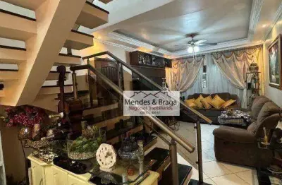 Sobrado com 3 dormitórios à venda, 156 m² por r$ 680.000,00 - jardim santa clara - guarulhos/sp