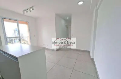 Apartamento com 2 dormitórios para alugar, 52 m² por r$ 2.278,20/mês - gopoúva - guarulhos/sp