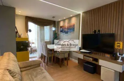 Apartamento com 3 dormitórios à venda, 61 m² por R$ 429.900,00 - Vila Endres - Guarulhos/SP