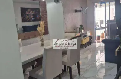 Apartamento com 3 dormitórios à venda, 75 m² por R$ 695.000,00 - Vila Augusta - Guarulhos/SP