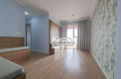 Apartamento com 2 dormitórios para alugar, 57 m² por R$ 3.065,55/mês - Vila Paulista - Guarulhos/SP
