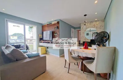 Apartamento com 2 dormitórios à venda, 57 m² por R$ 450.000,00 - Centro - Guarulhos/SP