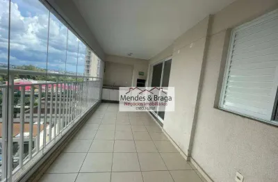 Apartamento com 3 dormitórios para alugar, 110 m² por R$ 7.110,00/mês - Vila Augusta - Guarulhos/SP