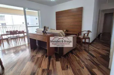 Apartamento com 4 dormitórios para alugar, 128 m² por R$ 9.535,32/mês - Vila Leonor - Guarulhos/SP