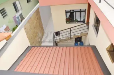 Sobrado á venda com 3 dormitórios no bairro vila camilópolis em santo andré