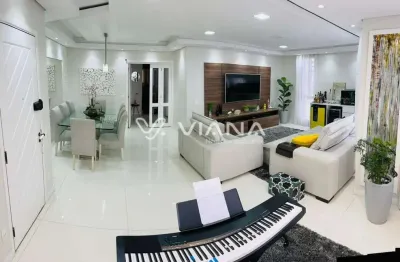 Apartamento alto padrão 3 quartos á venda no bairro santa tereza em santo andré