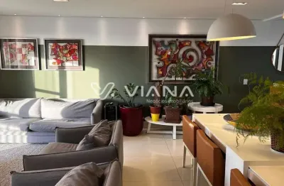 Apartamento 115 m² à venda no bairro vila valparaiso em santo andré
