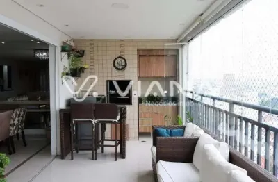 Maravilhoso apartamento de 146m² com 3 suítes em são caetano do sul
