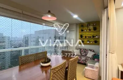 Apartamento 113m² com 3 suítes à venda - bairro cerâmica, são caetano do sul