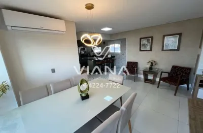 Apartamento com varanda gourmet e 3 suítes no bairro barcelona - torre única e 122m² de conforto