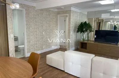 Apartamento mobiliado com 3 suítes para locação no centro de santo andré/sp.