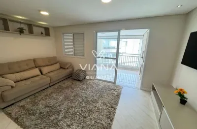 Apartamento com varanda gourmet no bairro jardim são caetano em são caetano do sul