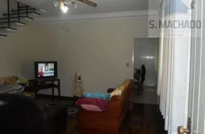 Sobrado para venda em santo andré, parque oratório, 3 dormitórios, 1 suíte, 2 banheiros, 4 vagas