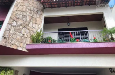 Sobrado para venda em santo andré, vila curuça, 3 dormitórios, 1 suíte, 3 banheiros, 4 vagas