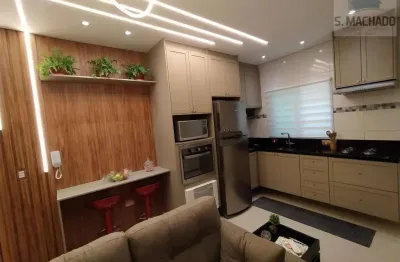 Apartamento para venda em santo andré, parque oratório, 2 dormitórios, 1 suíte, 1 banheiro, 1 vaga