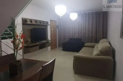 Sobrado para venda em santo andré, parque marajoara, 3 dormitórios, 1 suíte, 2 banheiros, 2 vagas