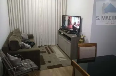 Apartamento para venda em santo andré, vila curuça, 3 dormitórios, 1 suíte, 1 banheiro, 2 vagas