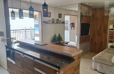 Apartamento para venda em santo andré, vila curuça, 2 dormitórios, 1 suíte, 2 banheiros, 1 vaga