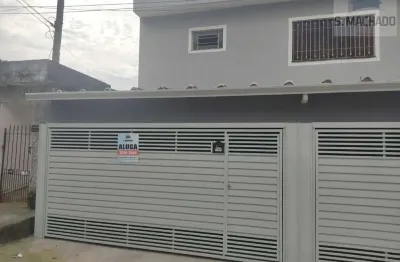 Casa para locação em mauá, jardim silvia maria, 3 dormitórios, 1 suíte, 1 banheiro, 2 vagas