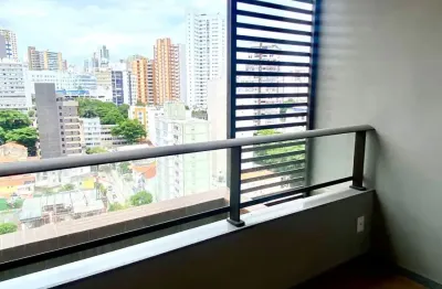 Apartamento tipo Studio à venda,  25m, quarto e cozinha integrados, banheiro social, varanda