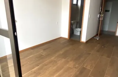 Apartamento tipo studio à venda,  25m, quarto e cozinha integrados, banheiro social, varanda