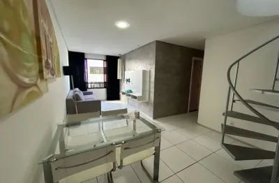 Cobertura para locação, 2/4, suíte, closet,vaga de garagem